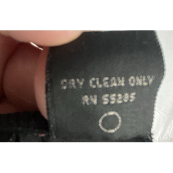 Vintage Express Silk Midi/Maxi Skirt Sz Small Y2K Dark Floral Whimsigoth - Picture 11 of 11